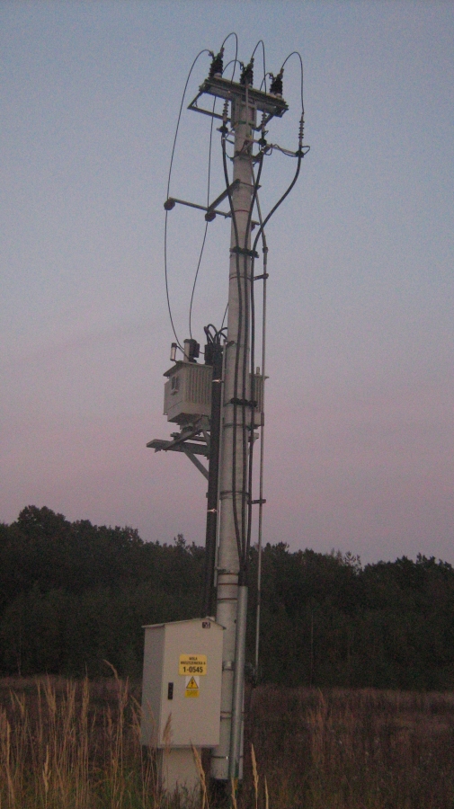 Budowa linii kablowej i stacji transformatorowej w Woli Moszczenickiej